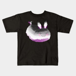 Sea bunny Ace pride Kids T-Shirt